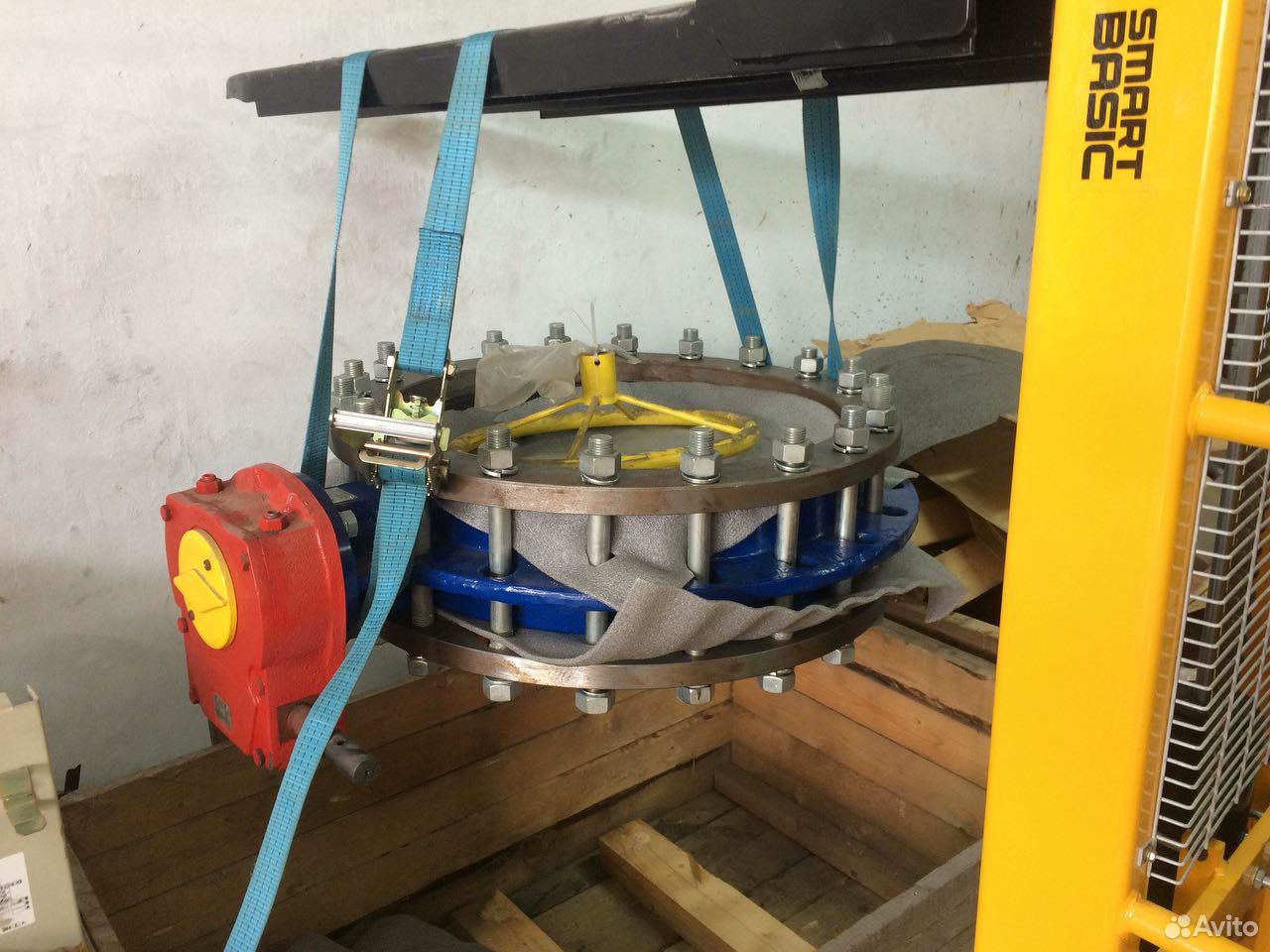 Затвор дисковый DN600 c редуктором ан2.521.1433-ук