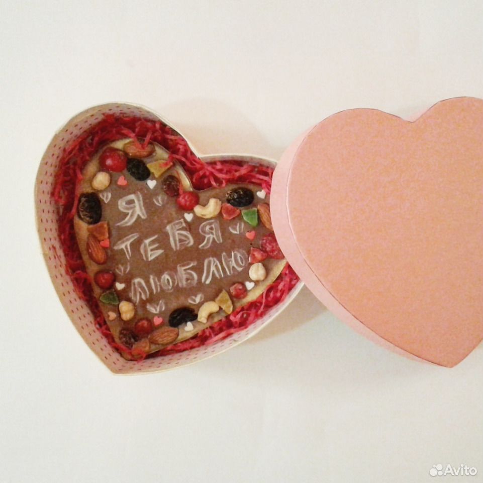 Большое шоколадное сердце купить на Зозу.ру - фотография № 1