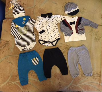 Одежда для мальчика до года