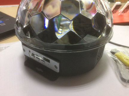 Диско шар MP3 LED magic ball light