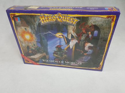 HeroQuest Wizards of Morcar expansion Новая игра
