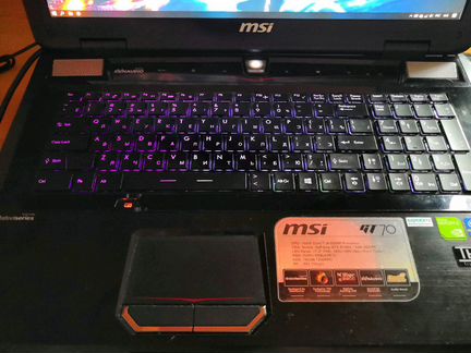 Игровой ноутбук MSI GT70