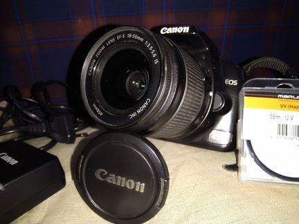 Canon 450D kit, сумка и светофильтры