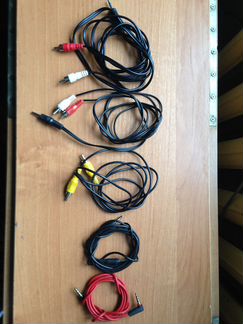 Аудио видео кабель, 3.5 mm jack - rca x2