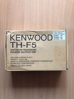 Продам радиостанцию Kenwood th-f5