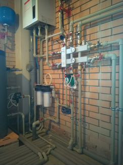 Монтаж систем отопления-водоснабжения-канализации