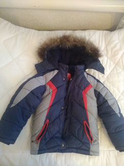 Детская зимняя куртка на мальчика 2-5 лет в отличн