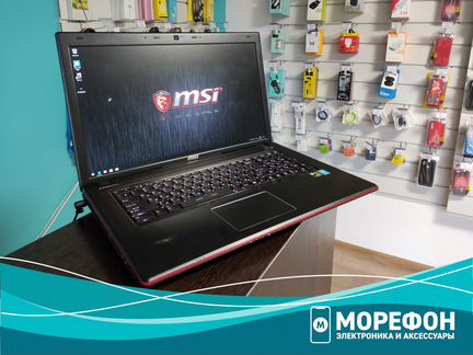 Игровой ноутбук MSI 17.3 100Гц/i7/GTX 760M/8гб/1тб