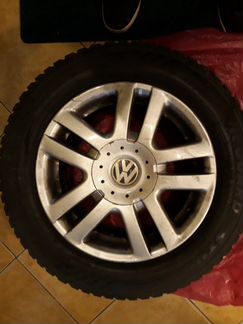 Диски Volkswagen R15 4шт+резина Yokohama зима