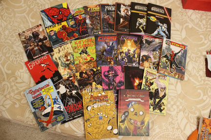 Комиксы Marvel, Bubble, и других издательств