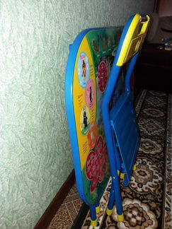 Набор складной детской мебели с тремя лотками-орга