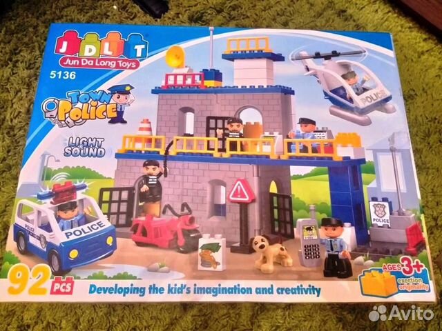 Конструктор lego duplo (аналог)