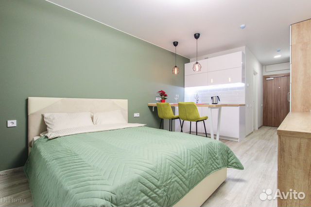 

Квартира-студия, 24 м², 1 кровать