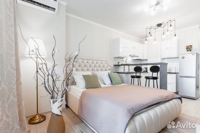 

Квартира-студия, 26 м², 1 кровать