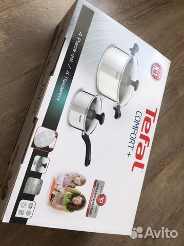Набор посуды Tefal(новый на гарантии)