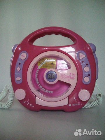 Sing- along karaoke CD player