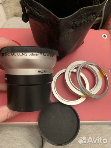 Объектив macro canon 58mm