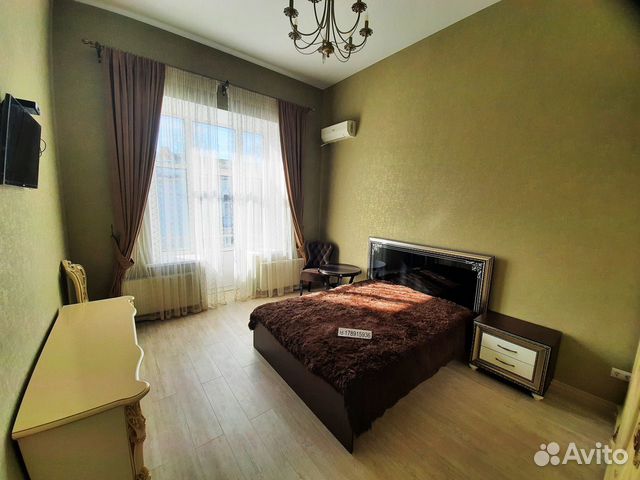 

1-к. квартира, 55 м², 2 кровати