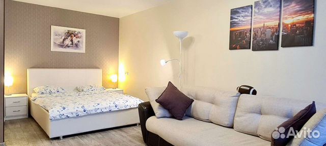 

1-к. квартира, 32 м², 2 кровати