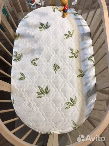 Матрас детский овальный 125*65 Кокос Холкон Латекс