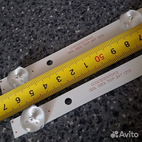 Led Подсветка CC02320D570V12 2лин по 7Led