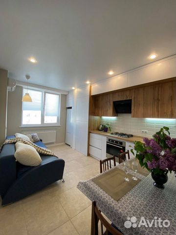 

1-к. квартира, 38 м², 2 кровати