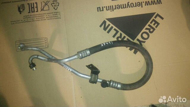 Шланг компрессора кондиционера со штуцером Mitsubi