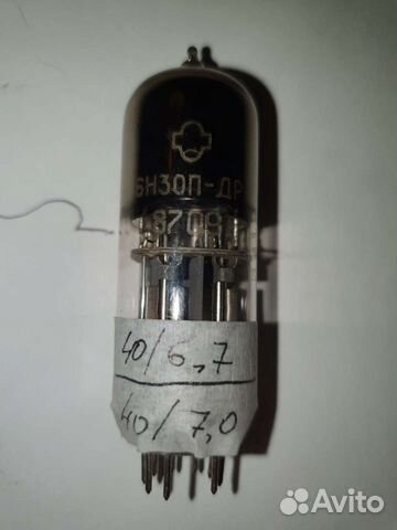 Радиолампы 6н30п др, el34, ecc83, ecc88, 6cg7