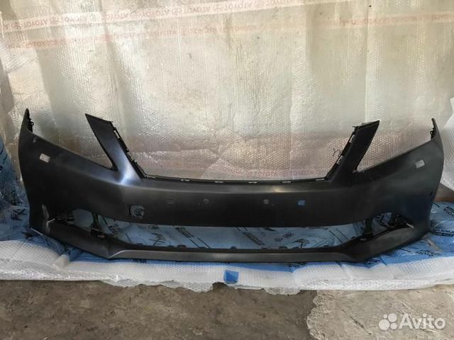 Бампер передний toyota camry 11-14 под омыватели