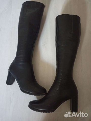Сапоги демисезон натуральная кожа 37 р