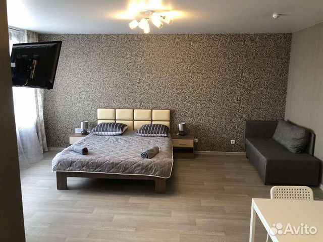 

Квартира-студия, 39 м², 1 кровать