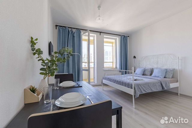 

Квартира-студия, 26 м², 1 кровать