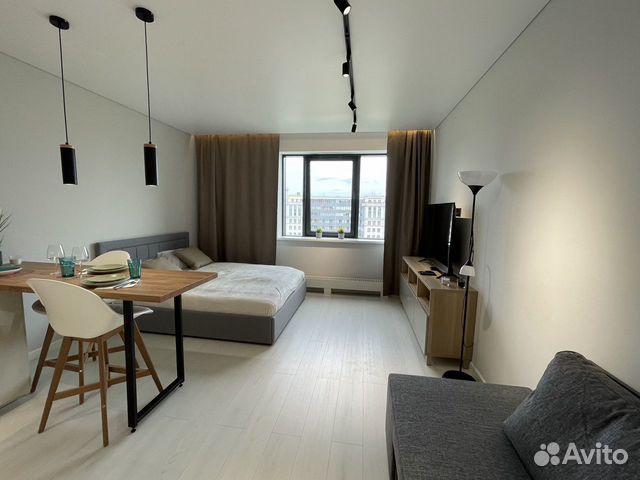 

Квартира-студия, 35 м², 2 кровати