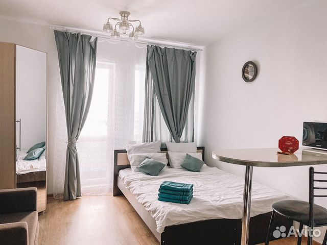 

Квартира-студия, 26 м², 2 кровати