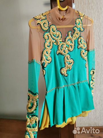 Платье для фигурного катания 128-134см