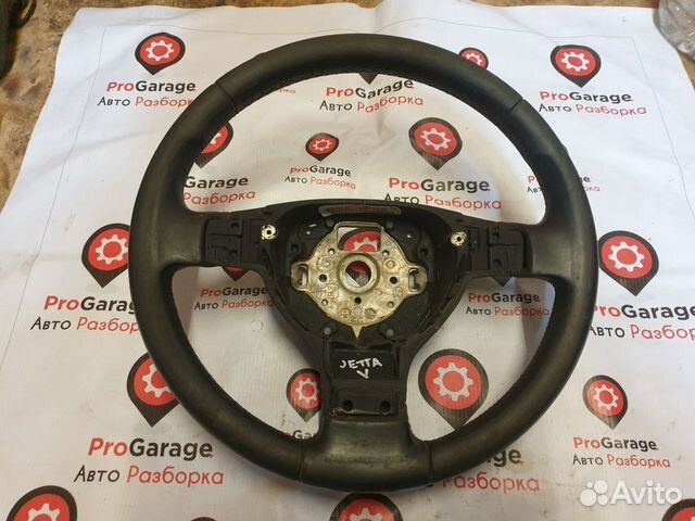 Рулевое колесо Руль кожа VW Jetta V Джетта 5