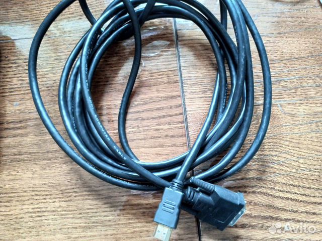 Кабель hdmi dvi, 4 метра