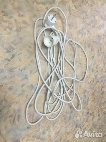 Удлинитель электрический 7м кабель пвс 2х1,5