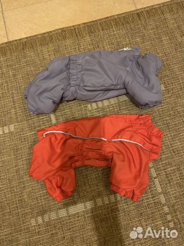 Дождевик для собак, куртка на подкладе для собак