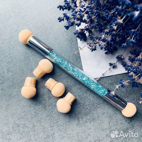 Аэропуффинг для дизайна ногтей