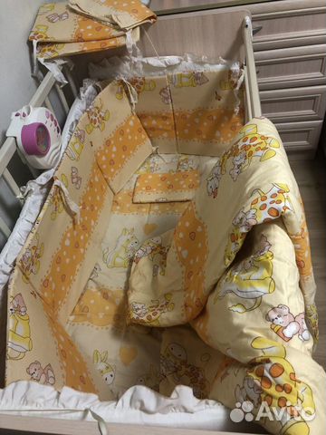 Комплект бортиков в детскую кроватку