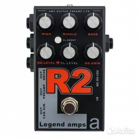 Двухканальный предусилитель AMT R-2 Legend Amps 2