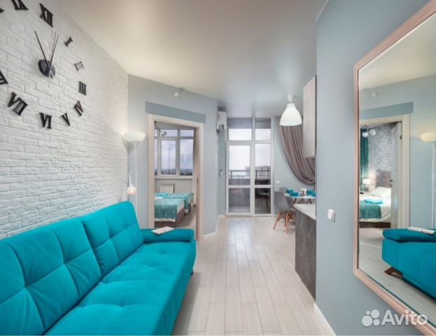 

1-к. квартира, 36 м², 3 кровати