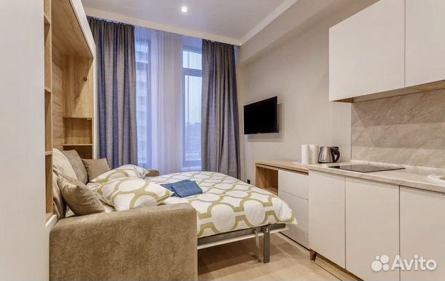

1-к. квартира, 18 м², 1 кровать