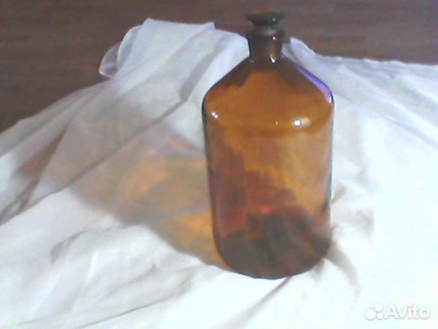 Бутыль стеклянная