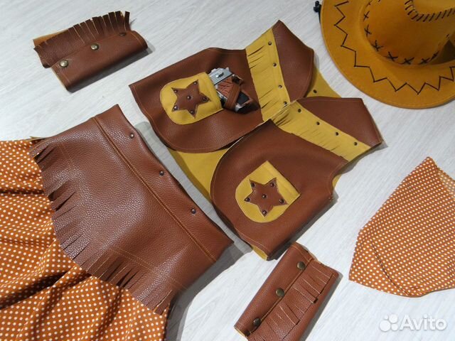 Ковбой костюм для девочки напрокат