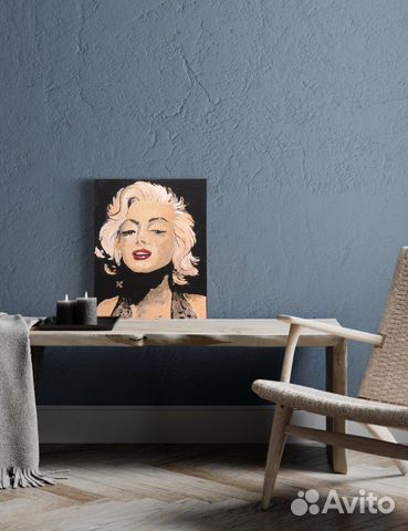 Картина, акрил. «Мэрилин Монро»