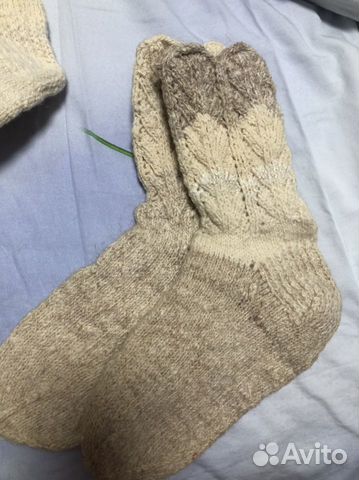 Шерстяные носки женские и мужские