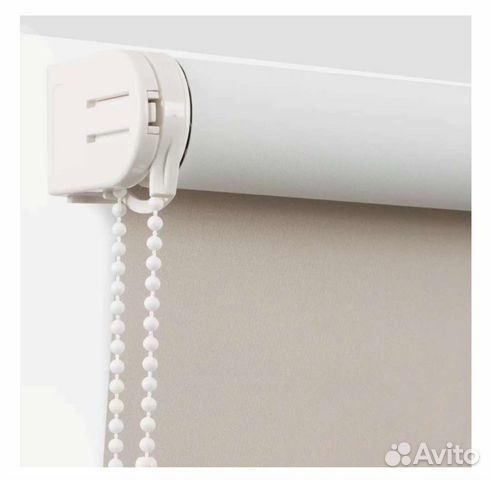 Штора рулонная Inspire блэкаут 100x160 см цвет кре