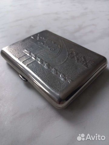 Портсигар СССР. Из нержавеющей стали